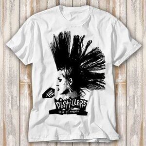 The Distillers City Of Angels Graphic Band T-Shirt Vintage Punk Rock Tee 83